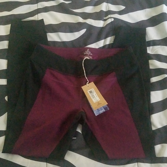 Prana leggings pants yoga gym workout activewear athletic sportswear medium new - Picture 3 of 8